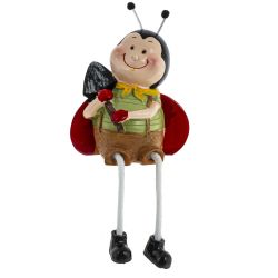 GAEM Набор из 2-х фигурок декоративных "Божья коровка", L10 W7 H14 см