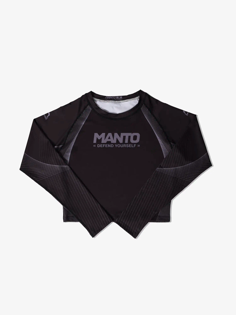 Женский Рашгард MANTO DEFEND чёрный
