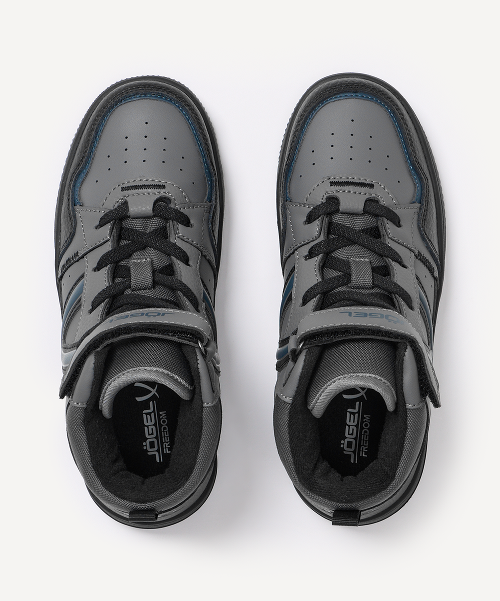 Кроссовки спортивные JÖGEL Freedom Kids, серый/черный
