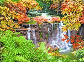 "Все краски осени"-4126 ткань с нанесенным рисунком