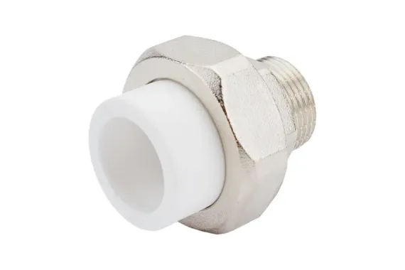 Сгон TEBO сварка НР 25*3/4&quot; белый 35181