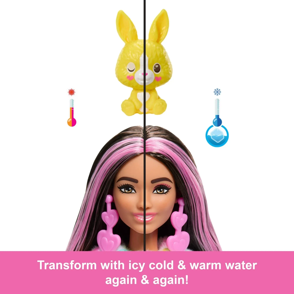 Кукла Barbie Cutie Reveal Color Dream Радужный Кролик
