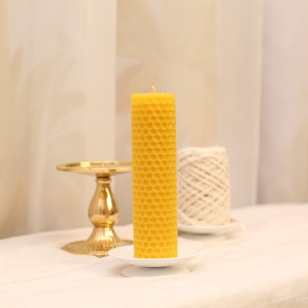 Медовая свеча 13х3 см