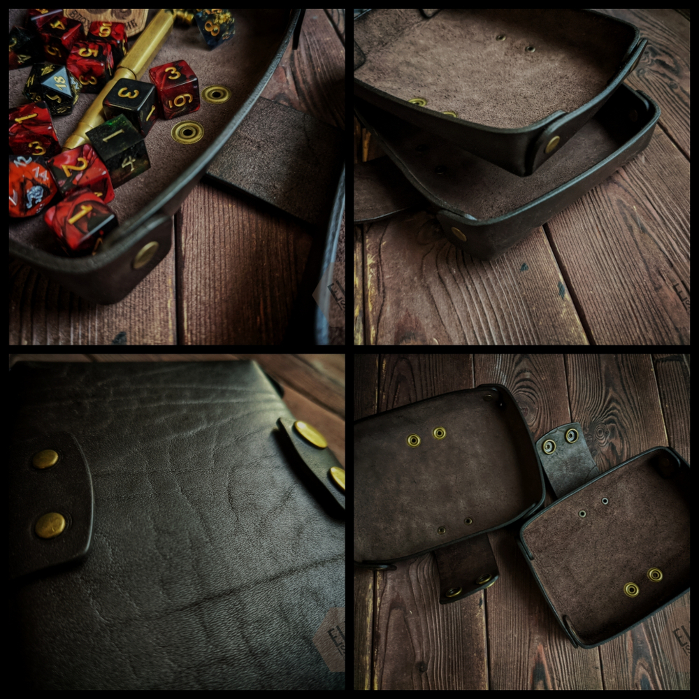 Кожаный кейс Шоколад.