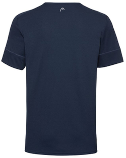 Футболка для мальчика теннисная Head Medley T-Shirt - royal blue/red