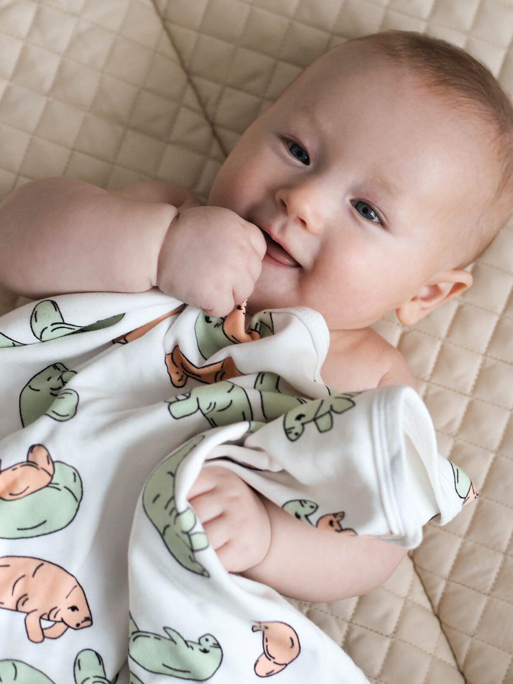 Двусторонний плед Mjölk Ламантины