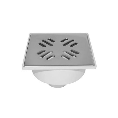 Трап вертикальный 150х150 мм нержавеющая сталь d=50 мм