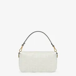 Сумка через плечо Fendi Baguette с логотипом FF белый