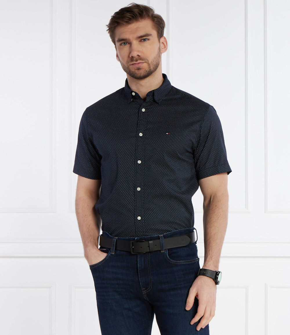 Рубашка Tommy Hilfiger - темно-синий(MW0MW36138)