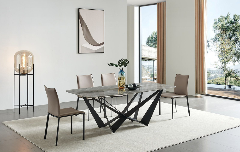 Стол FT102K (200) мрамор 922-4