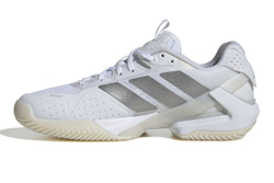 Женские теннисные кроссовки Adidas Adizero Ubersonic 5 W Clay - cloud white/silver metallic/cloud white