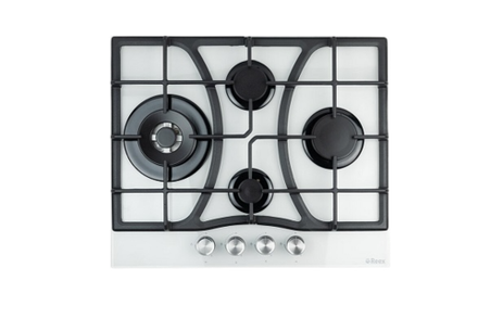 Газовая варочная панель REEX PGW-640BF WHGL стекло Германия