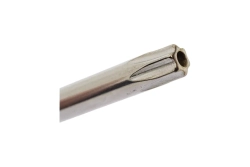 Ключ TORX T25H RF-76725L: Г-образный удлиненный с отверстием ROCKFORCE