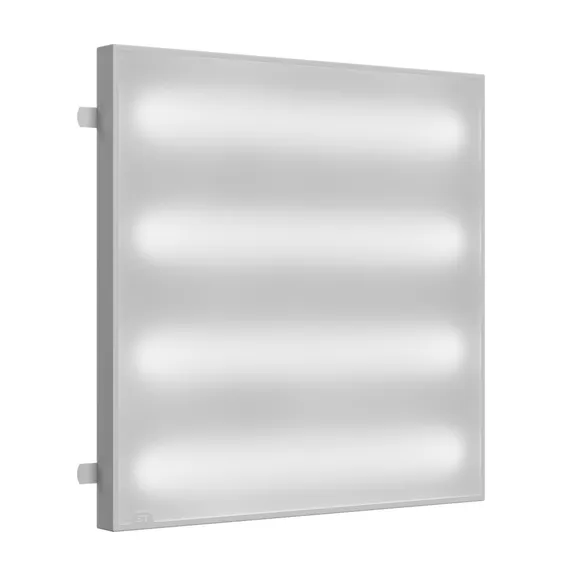 STP-G-1001-O-36-4K-40 Св-к ДВО ST Luce STANDART IP40 590*590*40мм 36Вт 4200лм 4000К опал (Грильято) Коммерческое освещение