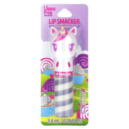 Lip Smacker, Lippy Pals Gloss, Unicorn, глазурь с единорогом, 8,4 мл (0,28 жидк. унц.)