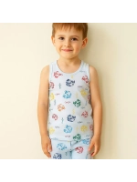 Комплект майка и боксеры для мальчика хлопок.