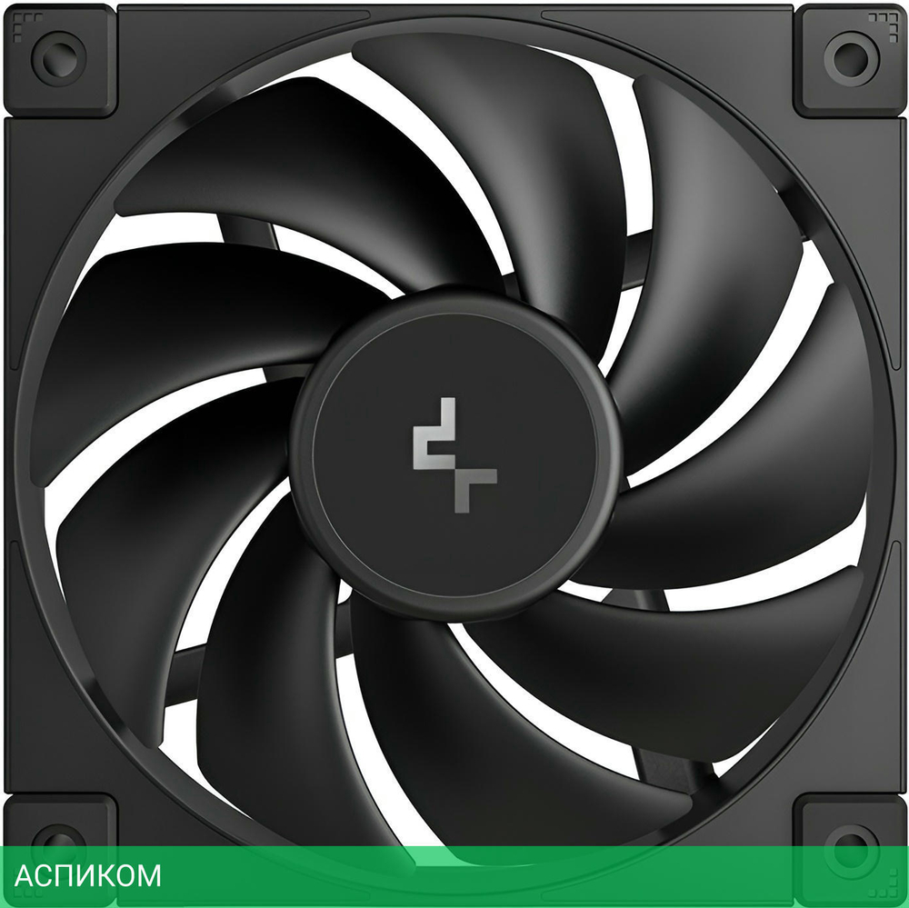 Вентилятор для корпуса Deepcool FD12 черный (R-FD12-BKNPN1-G)