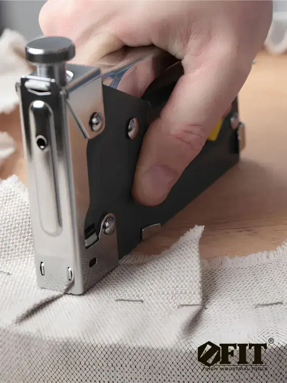 FIT Скобы закаленные 53 для строительного мебельного степлера 11,3 х 0,7 х 4 мм 1000 шт