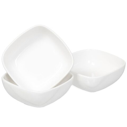 Салатник керам, квадр, 3 шт, 10х10 см, Квадрат, Y6-2523