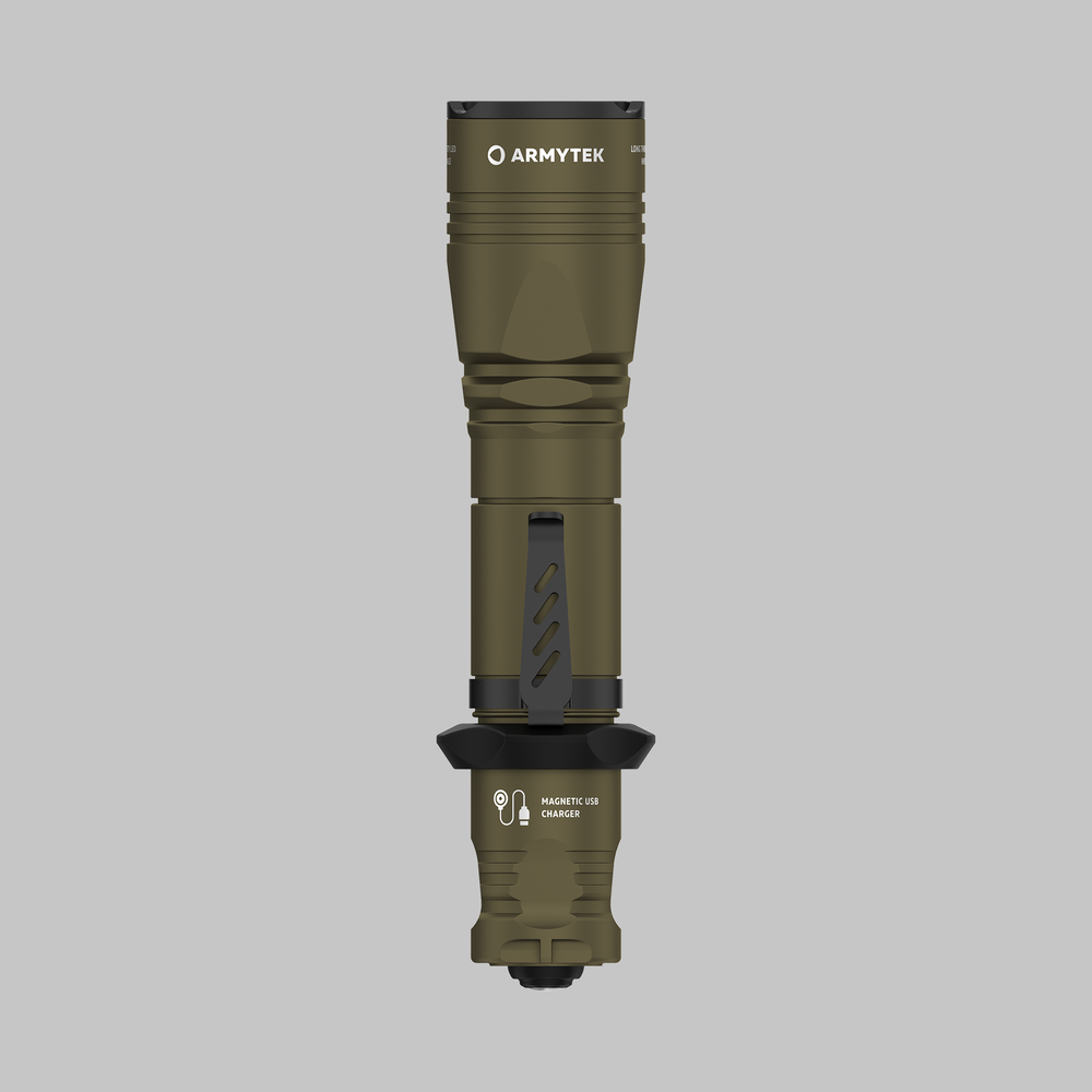 Armytek Dobermann Pro Magnet USB Olive (белый свет)