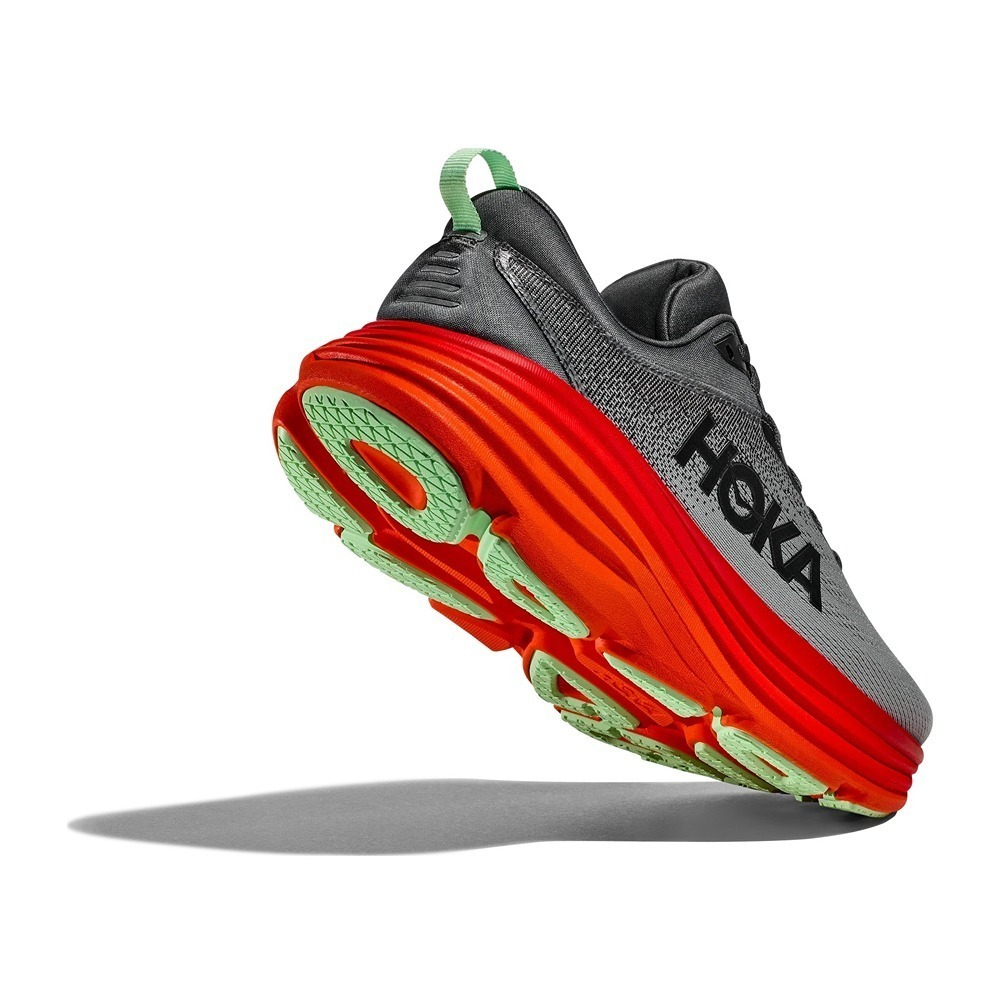 Кроссовки мужские HOKA M BONDI 8 Castlerock / Flame