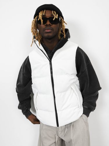 Жилет-пуховик мужской с высоким воротником NOHO