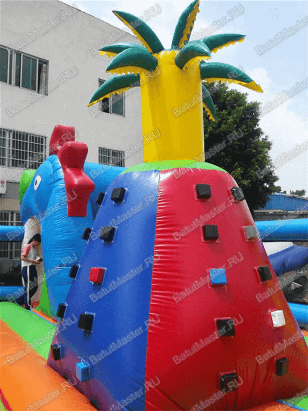 Большая и высокая горка "Змей Горыныч 3" 23*10*10 м