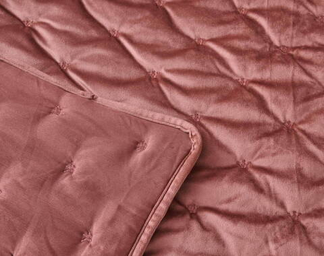 Покрывало 240x260 Sofi De MarkO Лея цвета марсалы