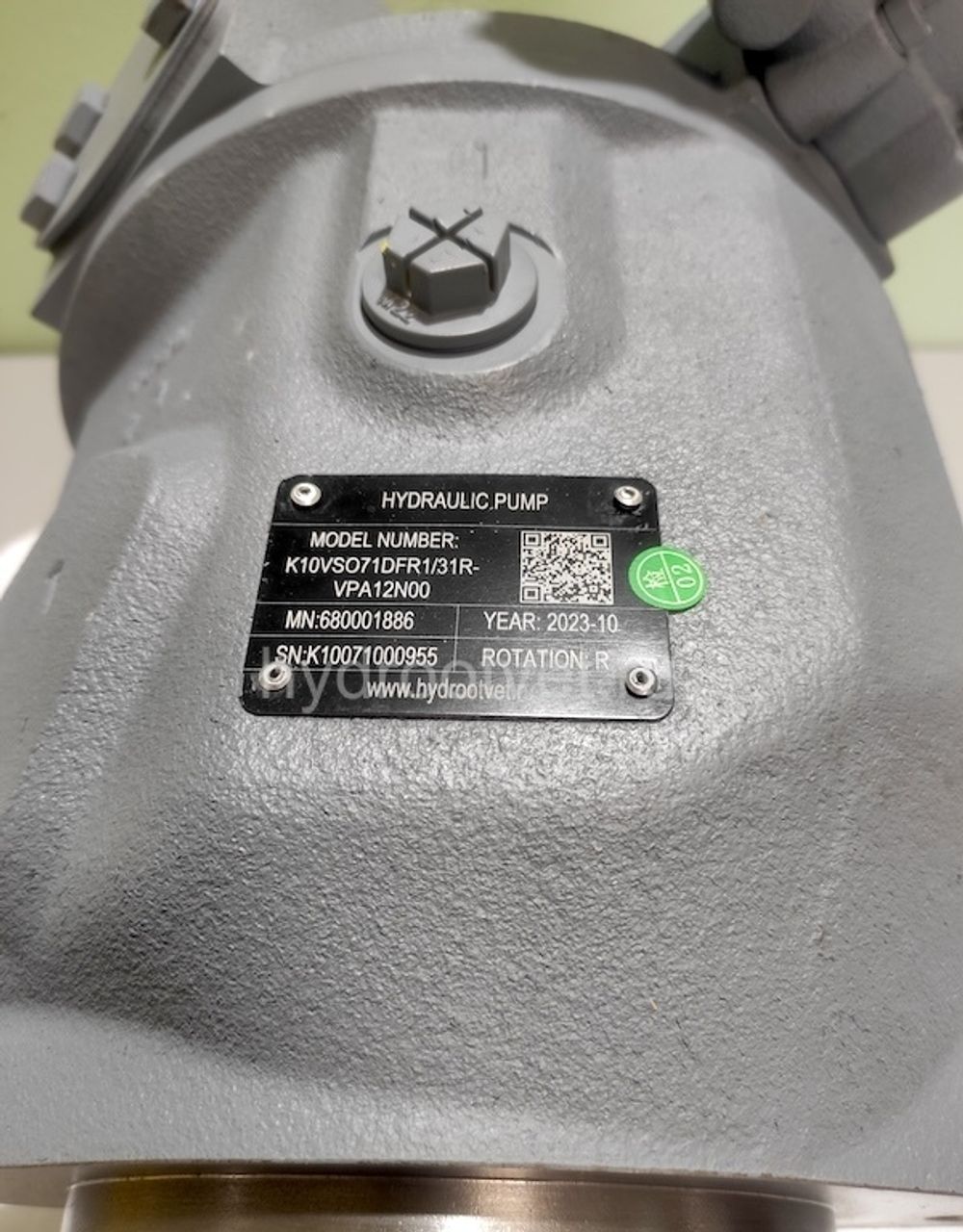 A10VSO71DFR1/31R-VPA12K68 - Насос аксиально-поршневой регулируемый с наклонной шайбой, рабочий объем 71 см3, DFR1 = регулятор давления и расхода, канал Х заглушен, номинальное давление 280 бар