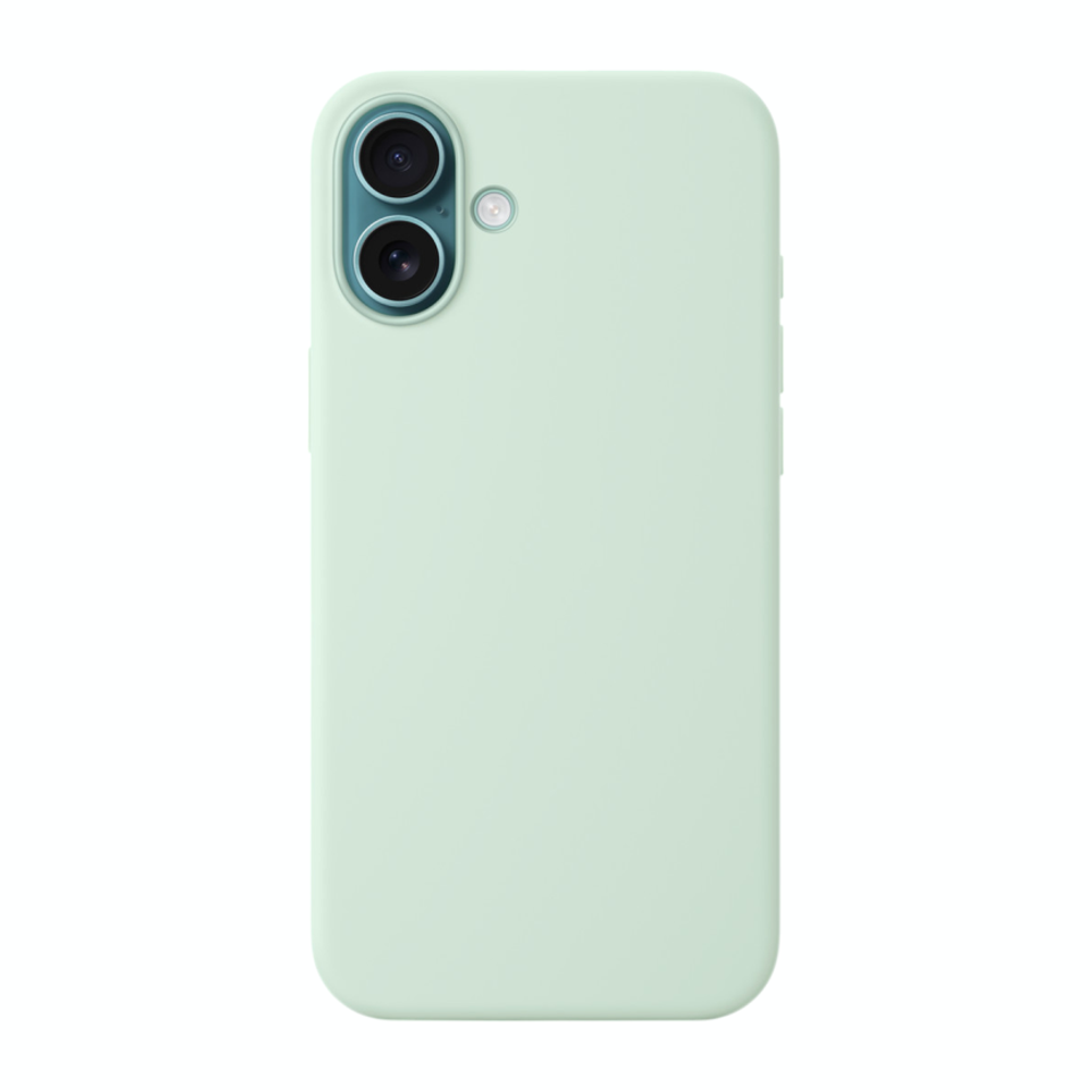 Силиконовый чехол MagSafe Apple Silicone Case для iPhone 16 Plus, Аквамарин