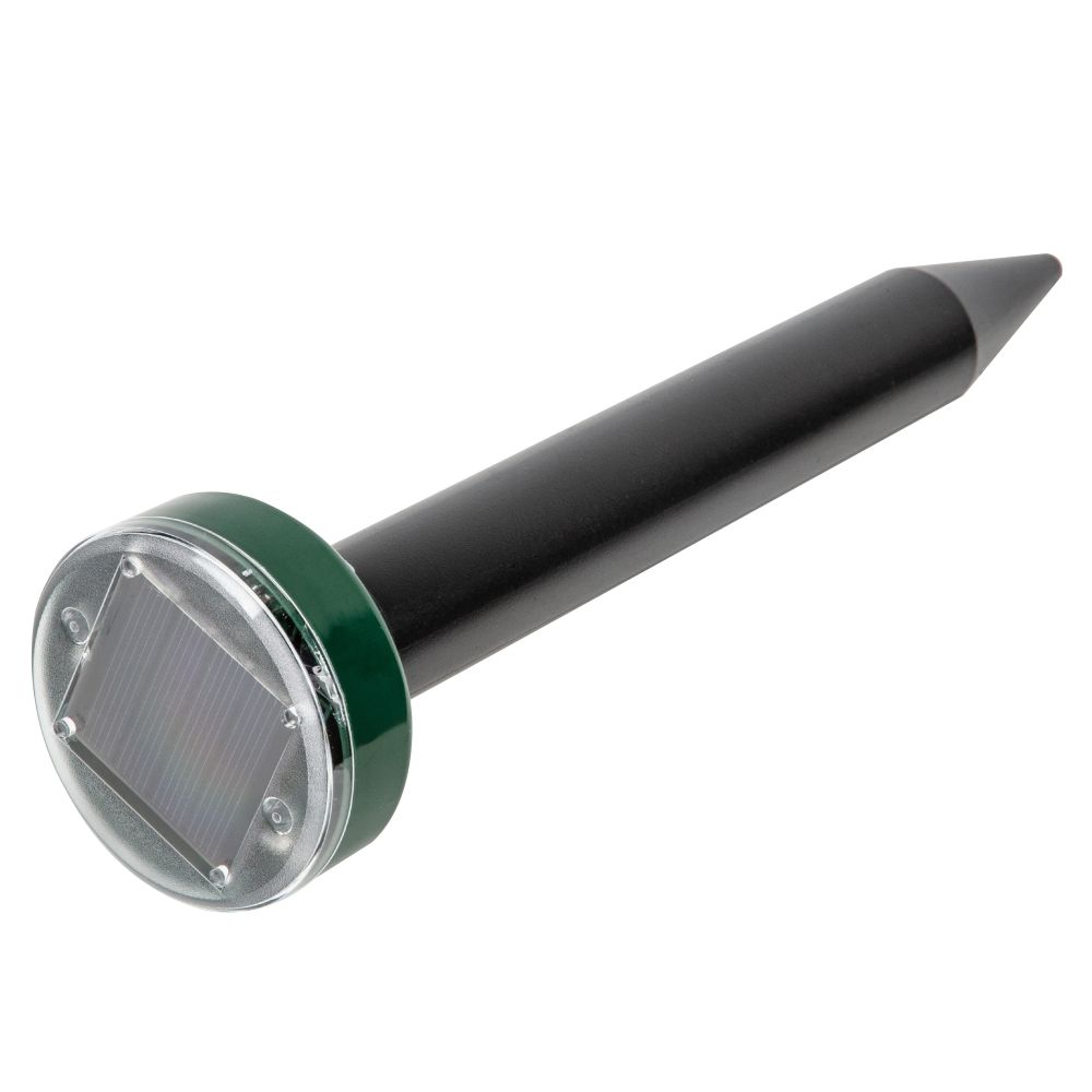 UDR-S20 SOL GREEN Устройство для отпугивания кротов и змей. на солнечной батарее. Постоянная частота вибрации. Аккумулятор в-к. IP44. Зеленый. TM Uniel