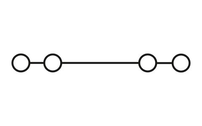 MSDBV 2,5 - Миниатюрная проходная клемма 3249143