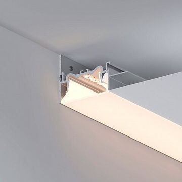 Профиль для натяжных потолков 2м 035771 серебристый FOLED-50-WALL-2000 Arlight