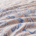 Комплект постельного белья Сатин с Одеялом 100% хлопок 160x80 на резинке OBR139