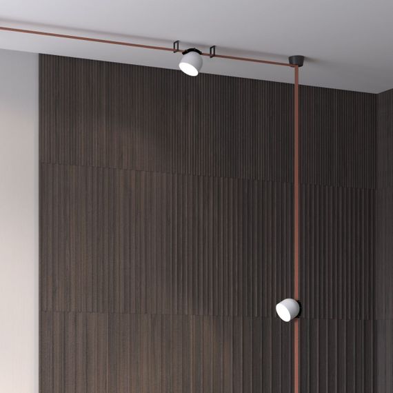 Трековый светильник Denkirs Belty Spot DK5542-WH+BK