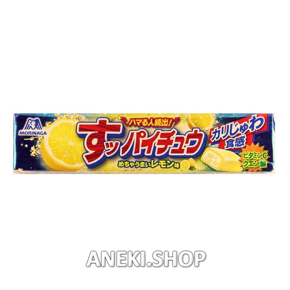Конфеты жевательные со вкусом лимона 12 штук 55 г Morinaga