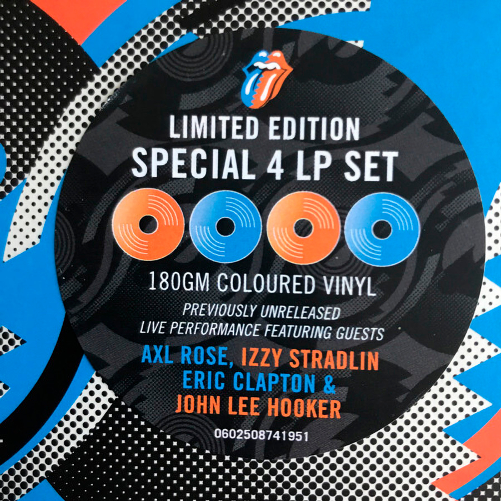 The Rolling Stones / Steel Wheels Live - Atlantic City, New Jersey (Coloured Vinyl)(4LP)