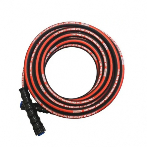Шланг ВД гайка-гайка, 2SN D-08, 450 бар, 10 м.