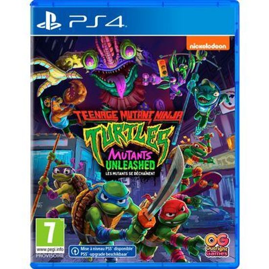 PS4 Teenage Mutant Ninja Turtles: Mutants Unleashed Б/У (Новинка) CUSA-44075 (Английская версия)