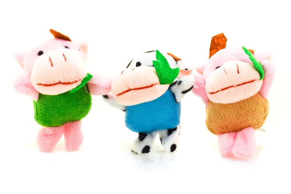 Мягкая игрушка Корова, брелок 6см в ассортименте Мягкая игрушка Корова, брелок 6см в ассортименте