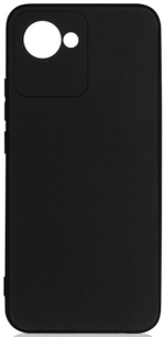 Силиконовый чехол для Realme C30/Narzo 50i Prime black DF