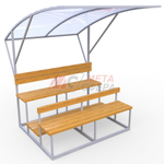 Трибуна Трэйди с козырьком