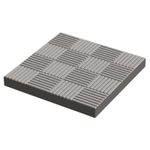 Тротуарная плитка вибролитье 300*300*30 "Клетка", серый, 11.11 шт/м2 (н)