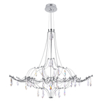 Подвесная светодиодная люстра Loft It Mira 10588/800 Silver Asfour