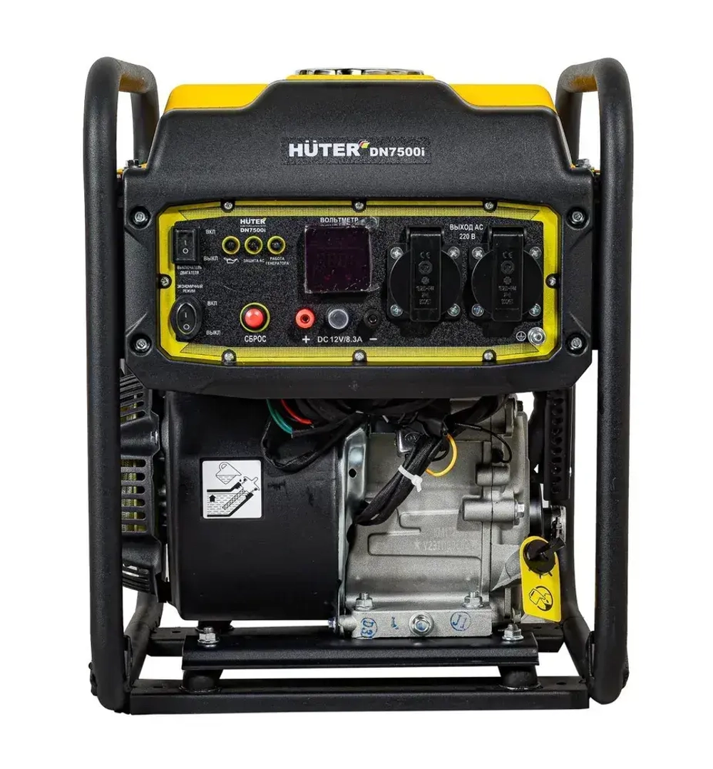 Генератор инверторный, HUTER 7.500 КВА (чистый синус; бензиновый)