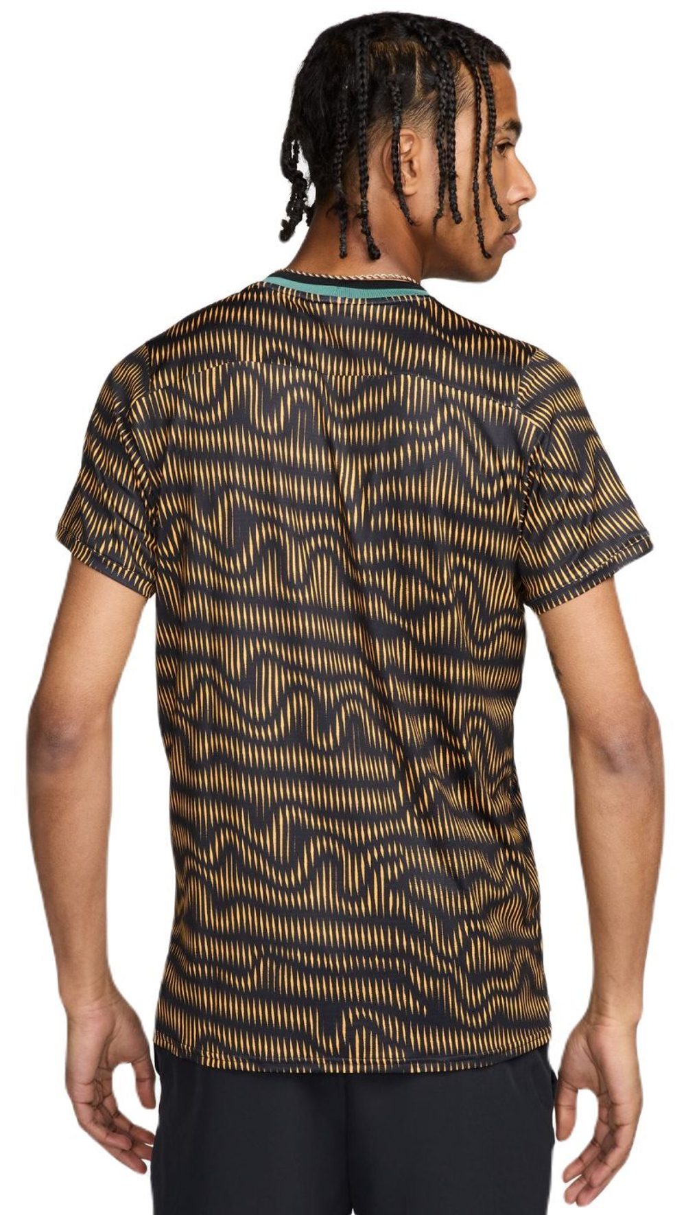 Мужская теннисная футболка Nike Court Advantage Tennis Top - разноцветный