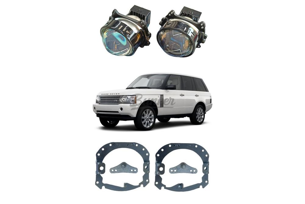 Комплект для замены штатных линз Hella 2 c AFS Range Rover Sport I дорестайлинг 2005-2009