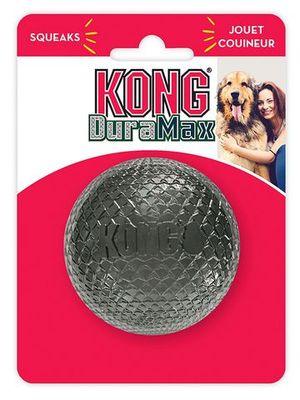 Игрушка для собак KONG DuraMax Мячик М, с пищалкой