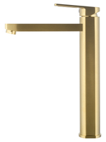Смеситель для раковины высокий WONZON & WOGHAND FRAME, Брашированное золото (WW-88239010-BG)