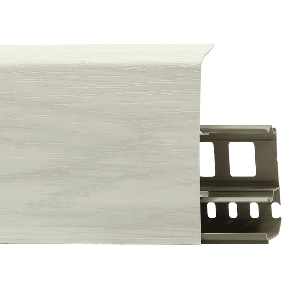 Плинтус LinePlast 85х2200 с монтажной планкой
